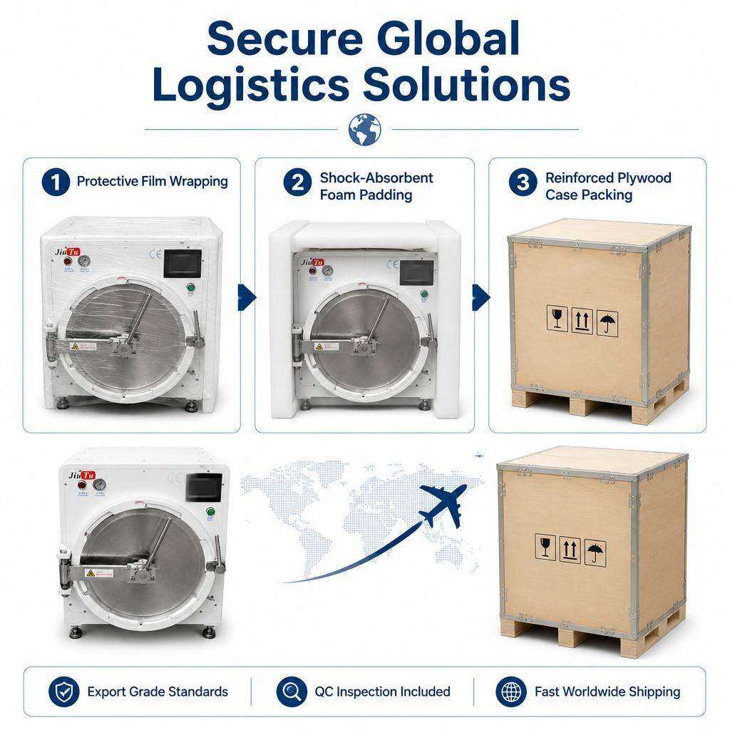 Professional autoclave machine for OCA bubble removal