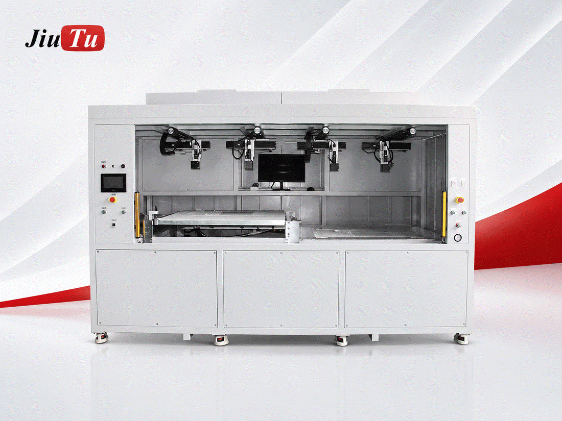 JiuTu CCD and FFU curved screen lamination machine for full-lamination control