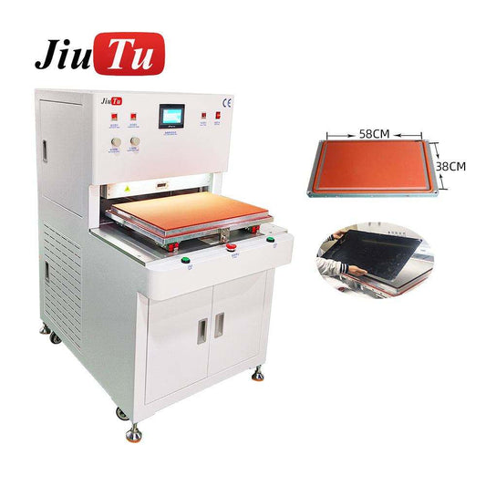 LCD Screen OCA SCA Bonding Machine in operation for display lamination and repair