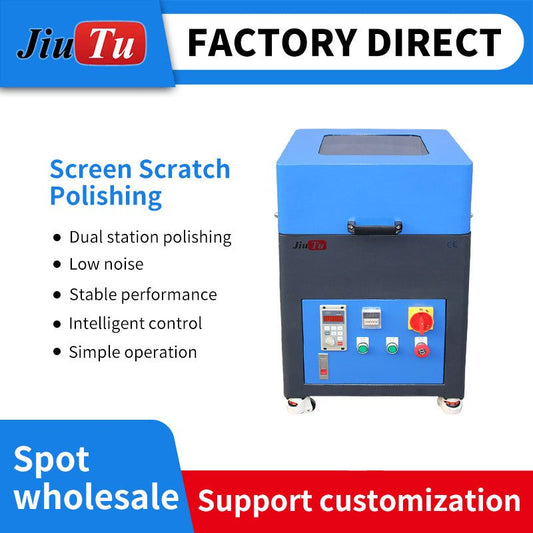 Mobile phone glass polishing machine for iPhone and Samsung screen scratch removal