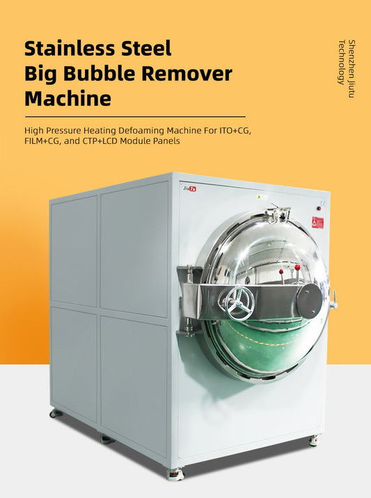 industrial OCA bubble remover machine for LCD and OLED screen lamination