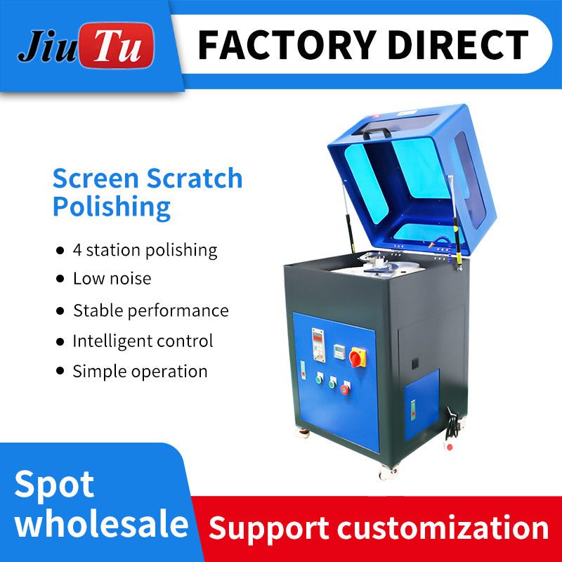 Jiutu 9TU-M079B phone screen polishing machine for iPhone and Samsung glass scratch removal and repair