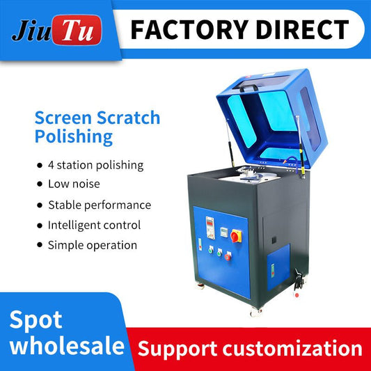 Jiutu 9TU-M079B phone screen polishing machine for iPhone and Samsung glass scratch removal and repair