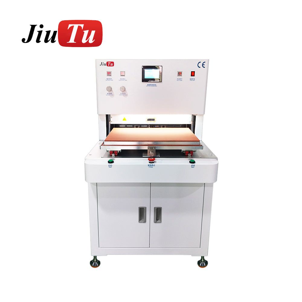 OCA laminating machine vacuum bonding process for clear LCD screen lamination