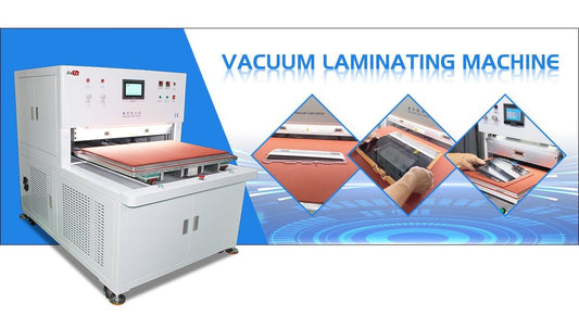 Compact OCA laminating machine with tablet fixture bed aligning iPad glass during repair process