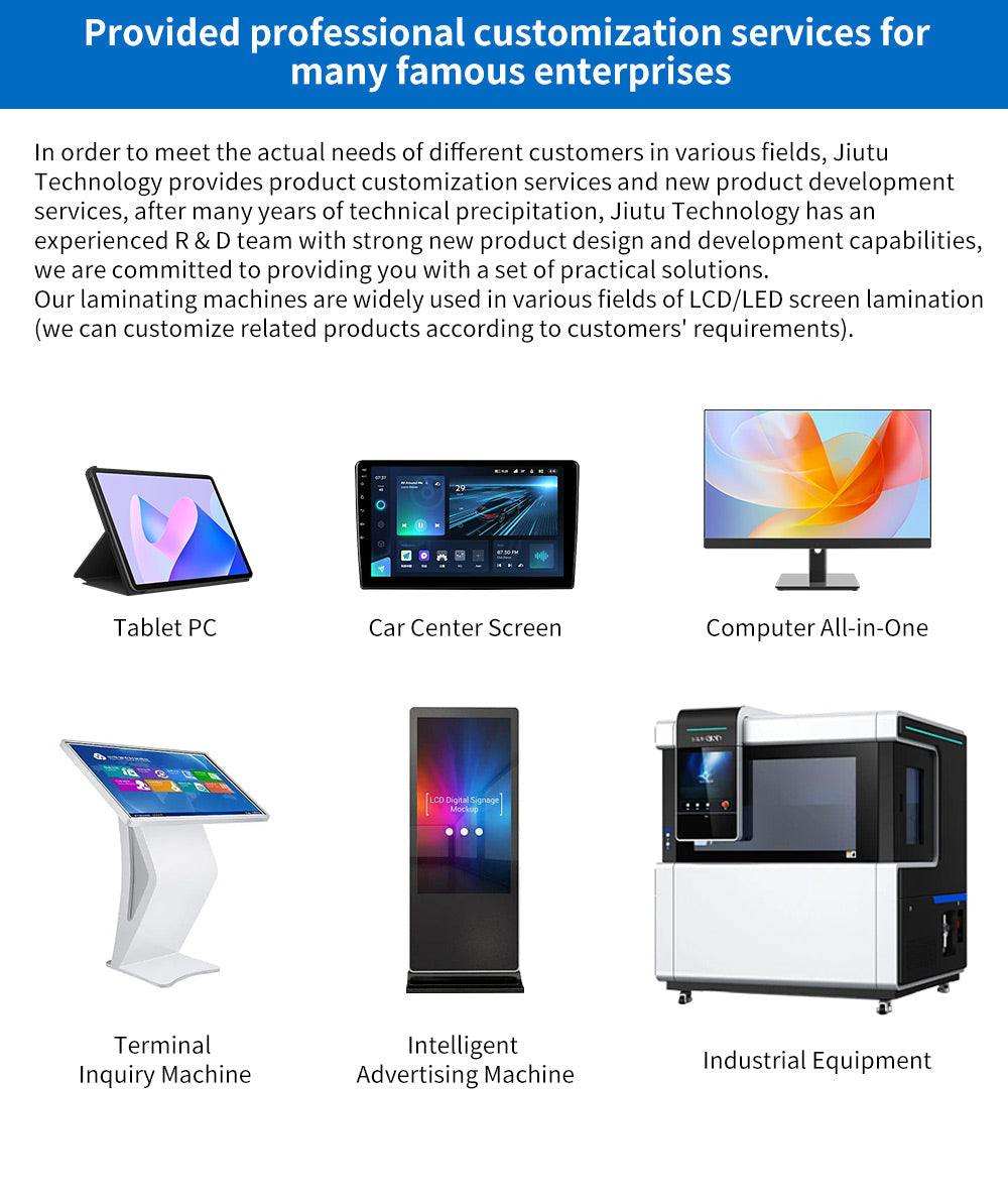 OCA laminating machine used for bonding optical clear adhesive in electronic displays