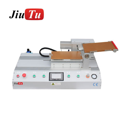 Compact automatic UTG laminating machine for touch screen film and board with customizable size and bubble remover compatibility