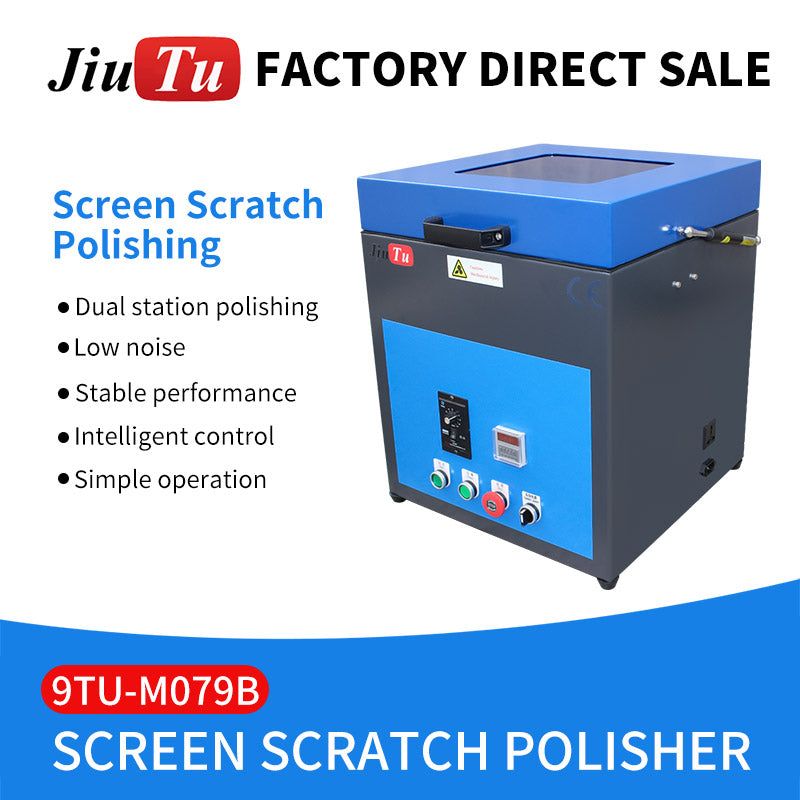 2 slot mini polishing machine for mobile phone screen and iWatch glass repair