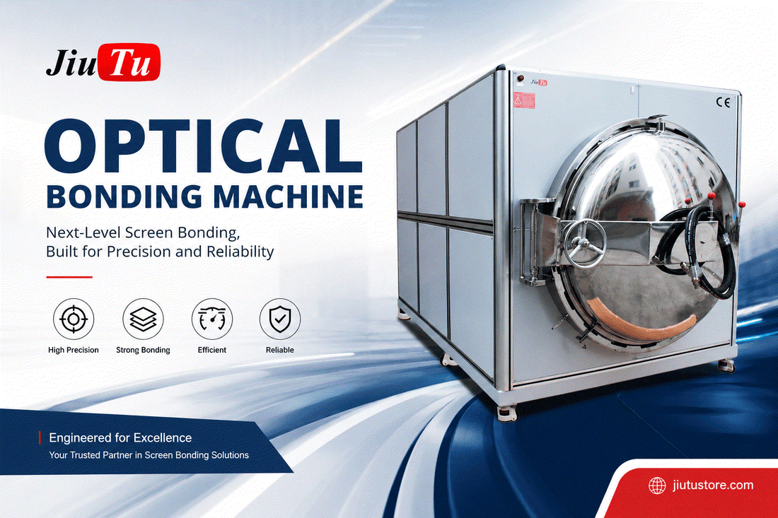 Industrial optical bonding machine for display panel bonding in a workshop setting