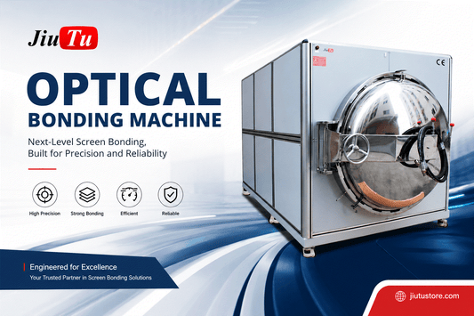 Industrial optical bonding machine for display panel bonding with vacuum lamination setup