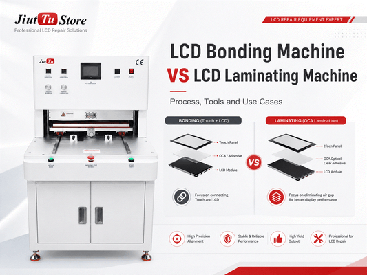 TP LCM vacuum bonding machine for LCD touch panel assembly with optical clarity and air removal features