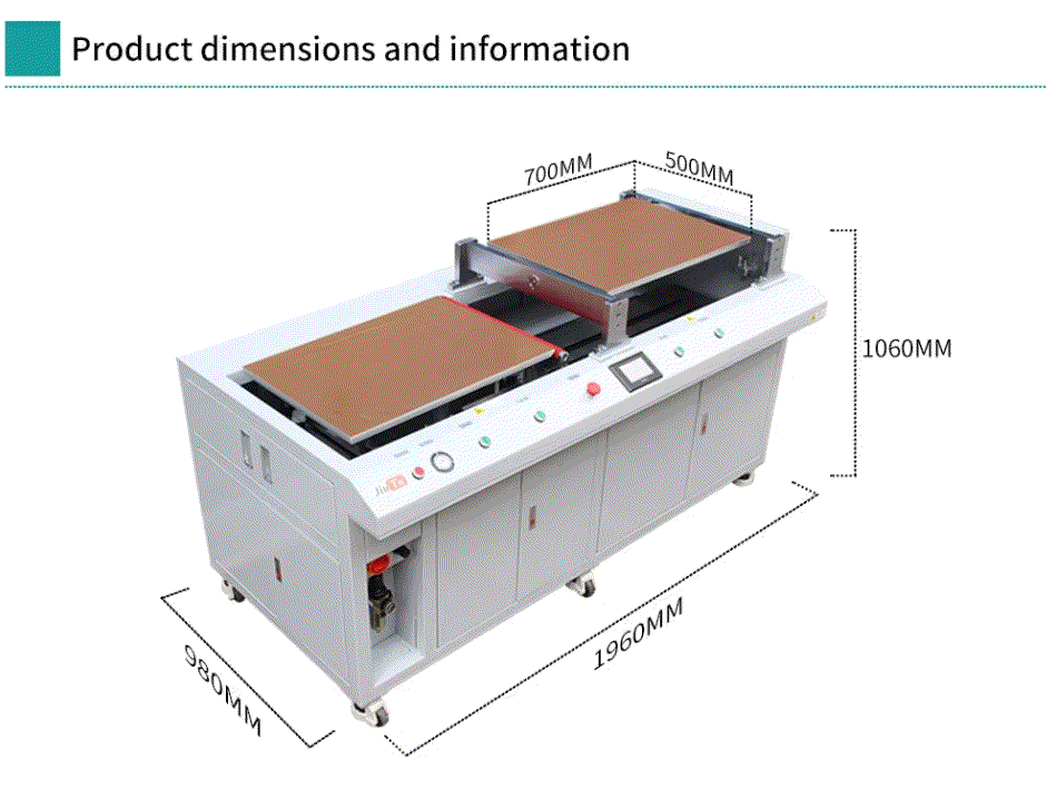 vacuum laminating machine used for precise optical bonding in electronics manufacturing