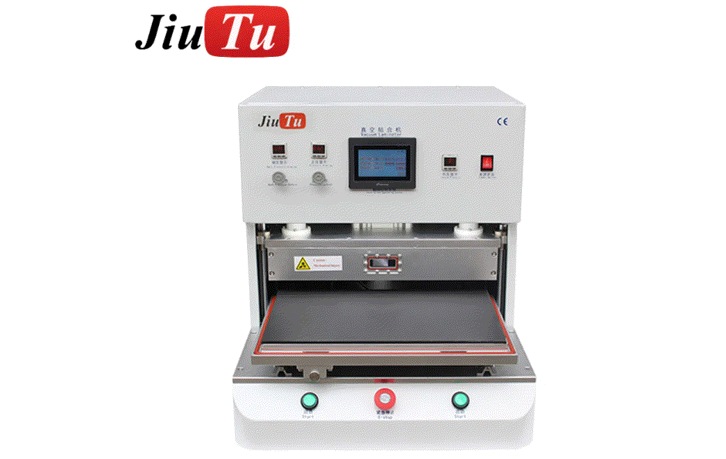 Mini bubble remover machine for smartphone and tablet LCD screen post-lamination debubbling