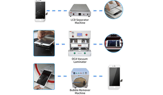 16-inch vacuum laminating machine for LCD and tablet screen repair with OCA lamination