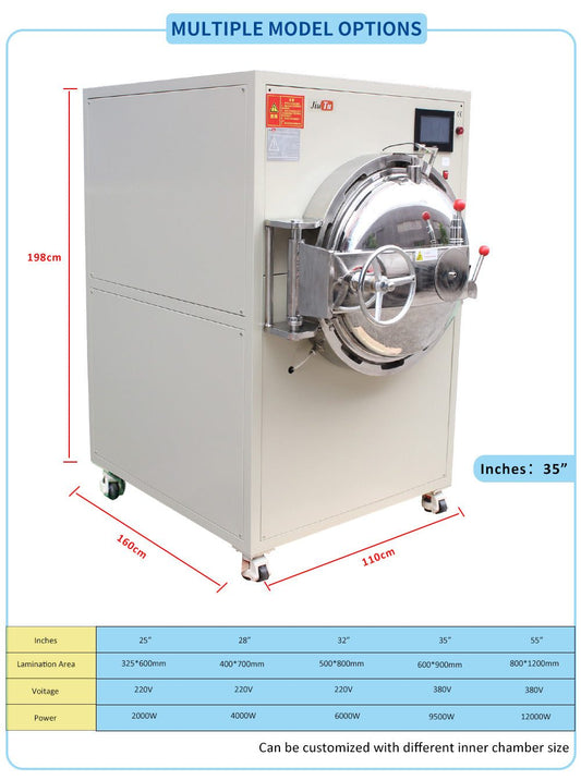 Bubble Remover Machine for TV screen repair removing air bubbles and defoaming large LCD panels