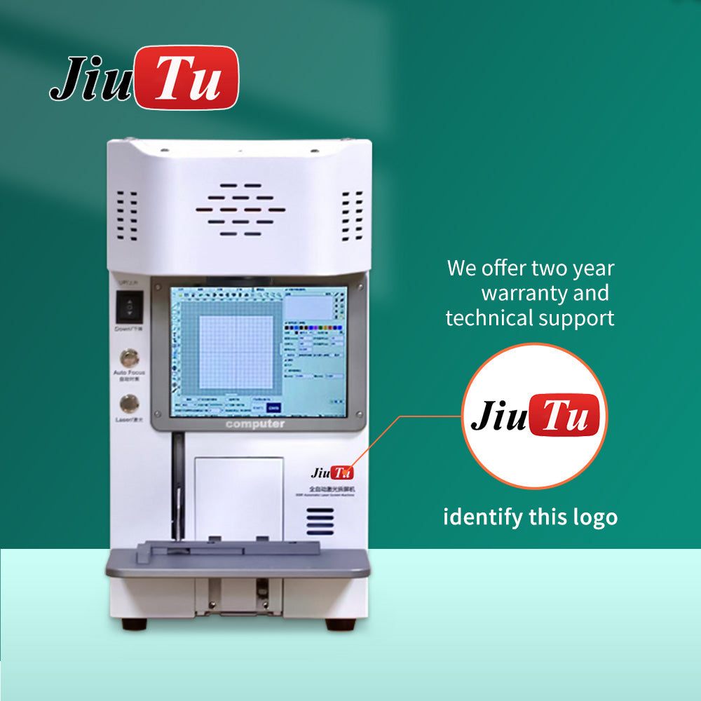 20w laser engraving machine for phone back cover separation with automatic focus and alignment