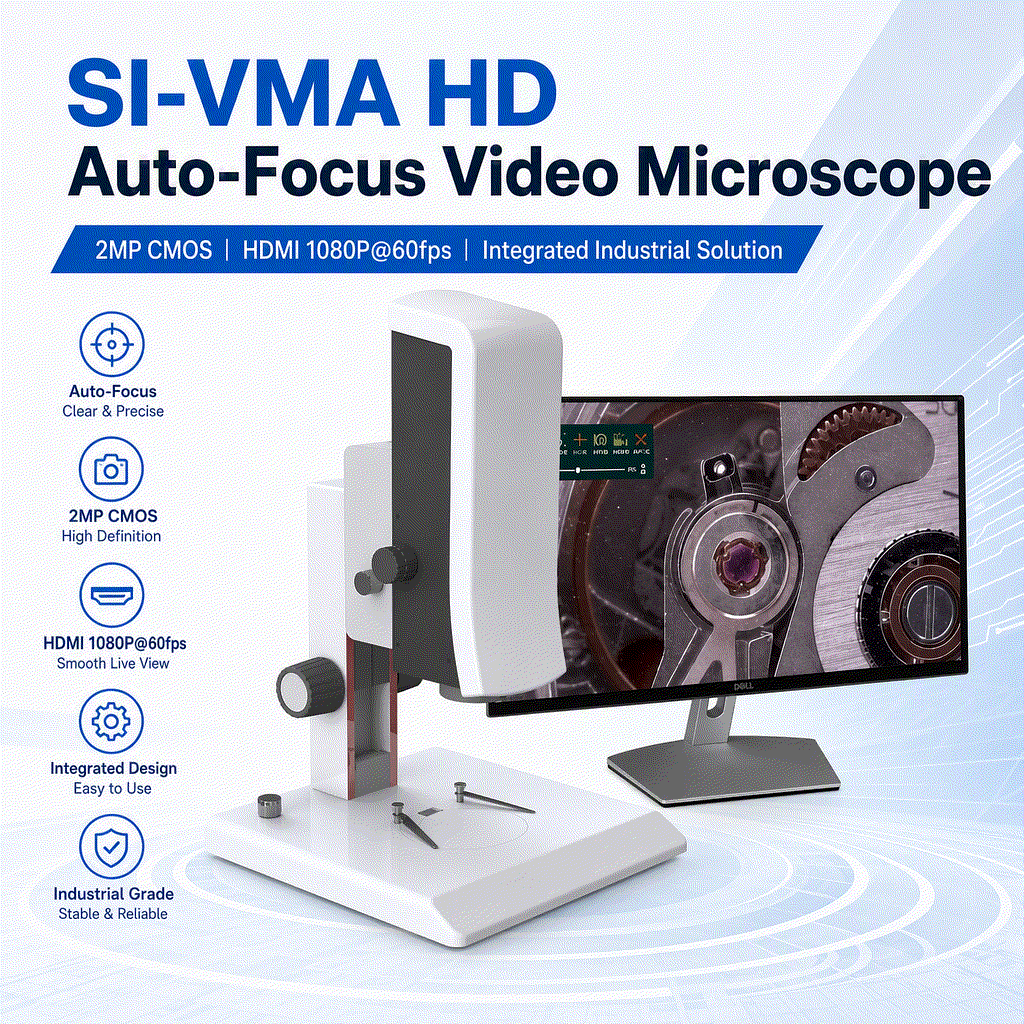 Cameras for microscopes in precision laboratory equipment setup
