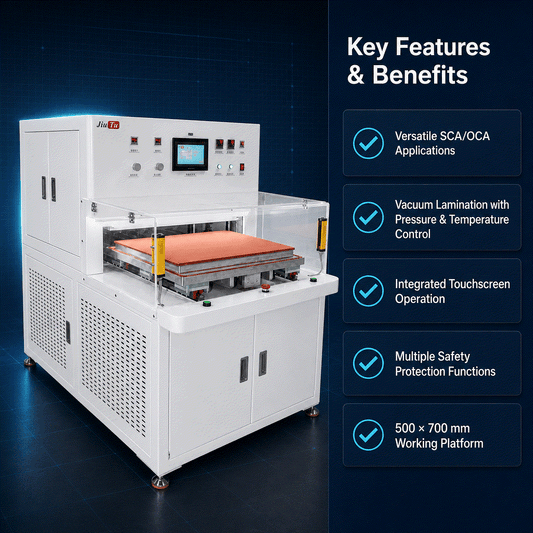 SCA OCA vacuum laminating machine
