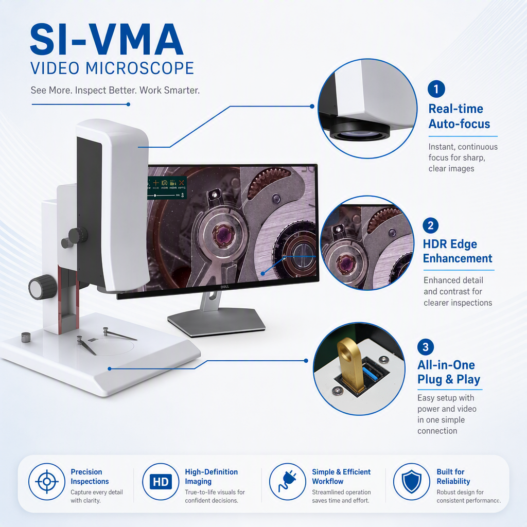 Digital Inspection Video Microscope
