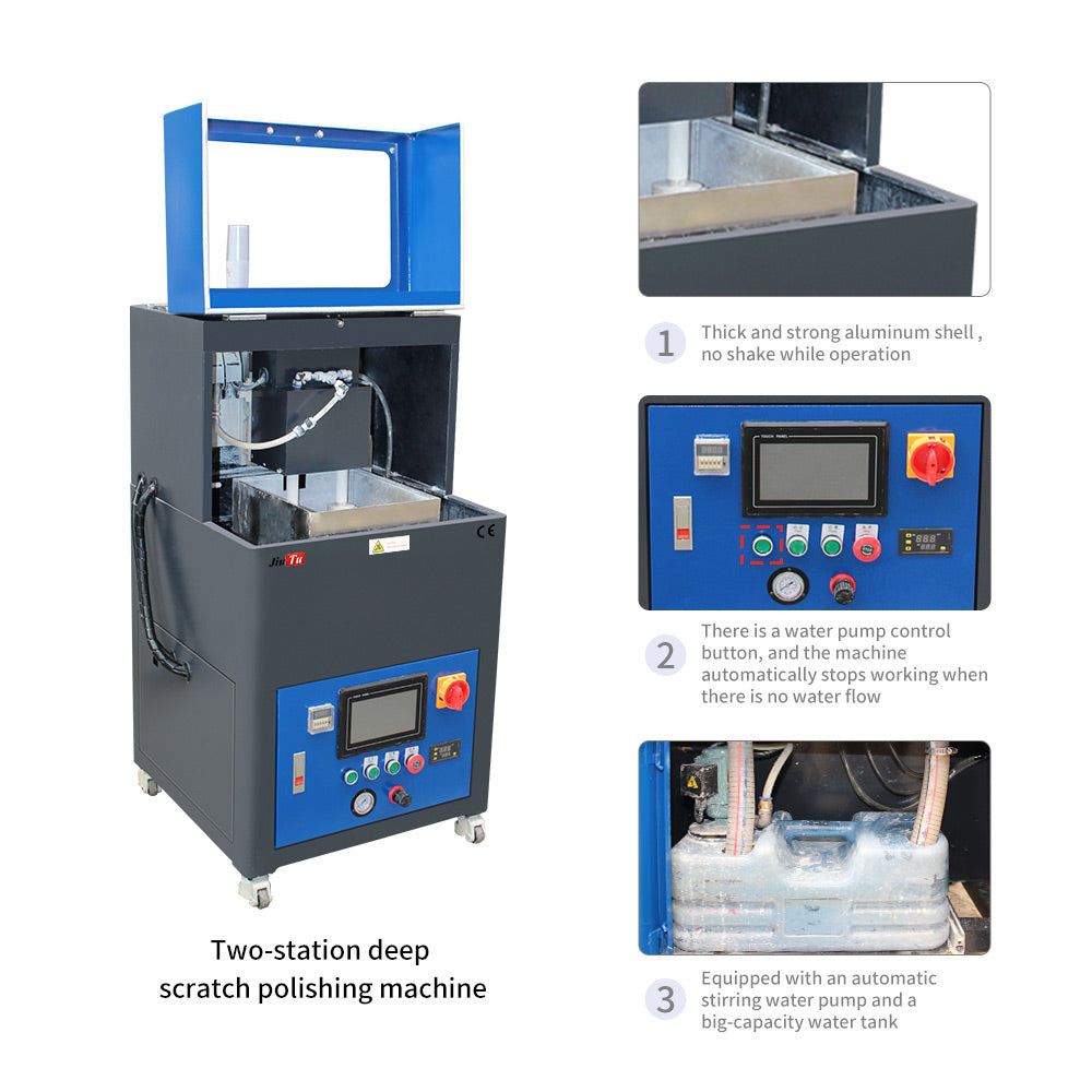 Phone Deep Scratch Polishing Machine