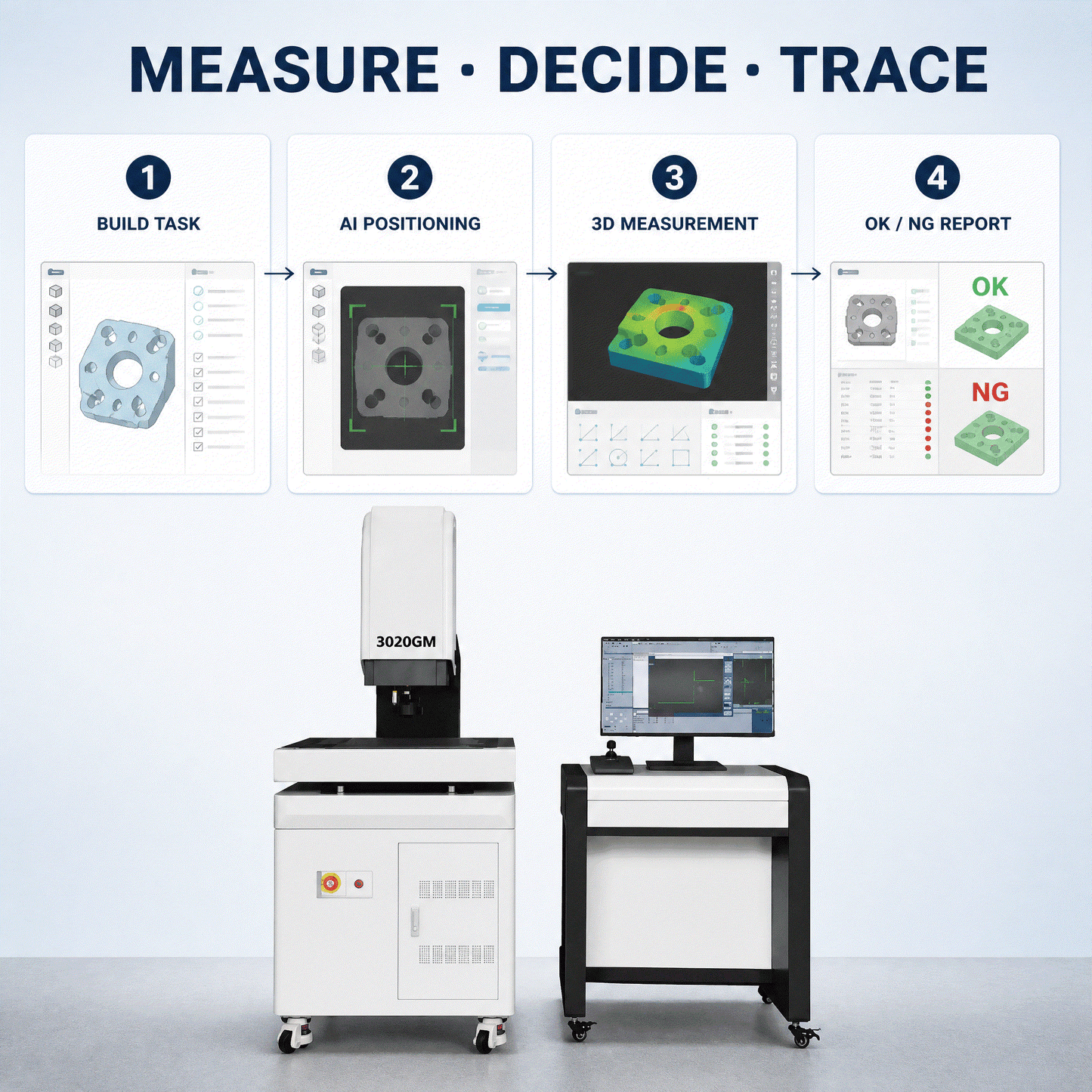 2D vision measuring machine