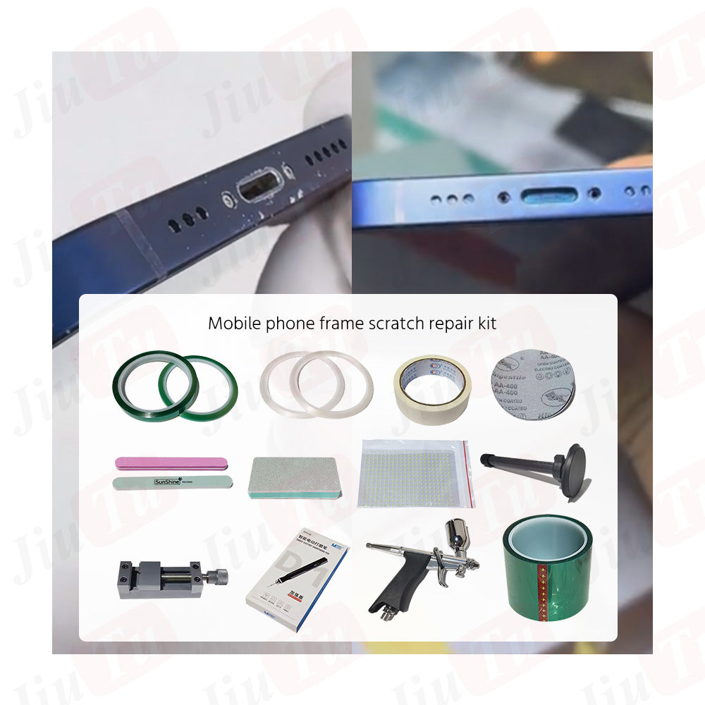 iPhone Frame Scratch Repair Kit - Phone Repair Tools Machine Parts