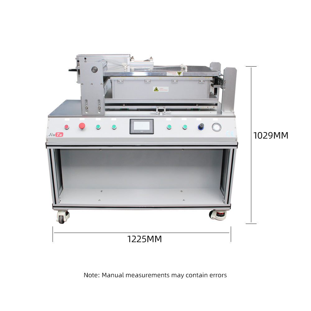 Soft-to-soft OCA laminating machine laminating flexible OLED and film layers without wrinkles or damage
