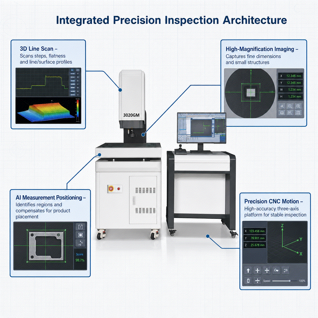 3D coordinate measuring machine
