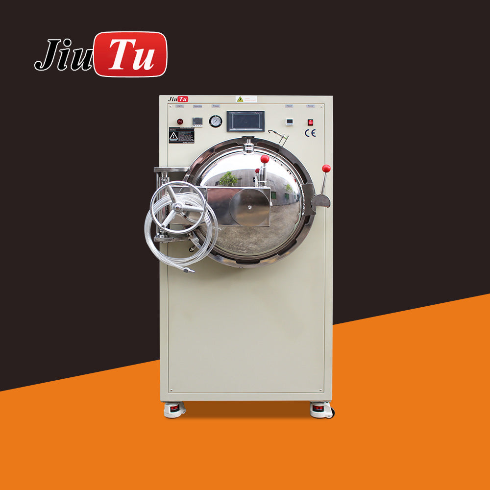 Jiutu bubble remover machine product view for staged debubble