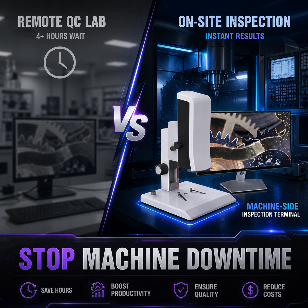 zoom video microscope electronics inspection