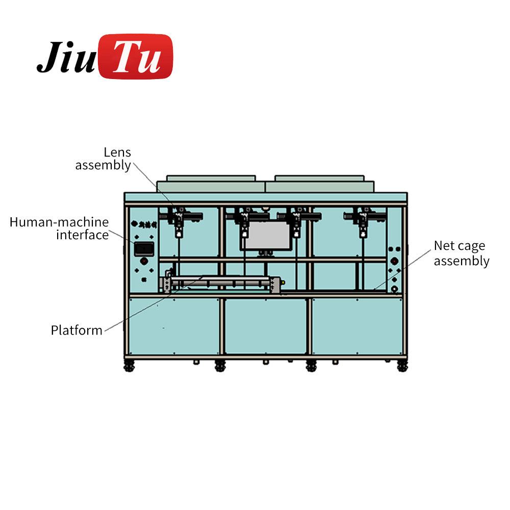 600x900mm CCD laminating machine for large automotive displays and commercial signage panels