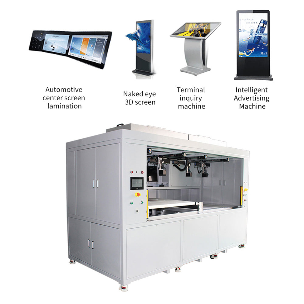 CCD vacuum laminating module for high-precision alignment and lamination