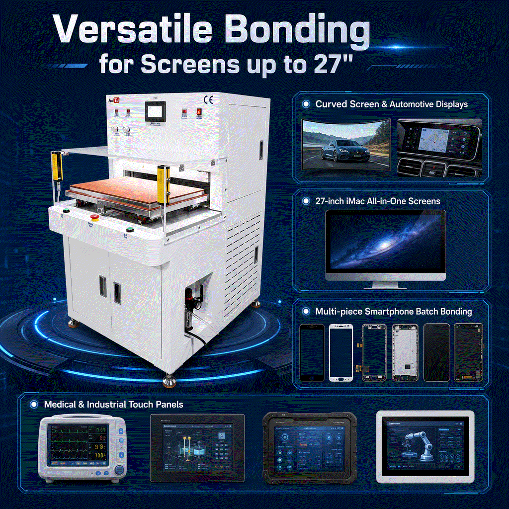 OCA Vacuum Laminating Machine with 550x380mm