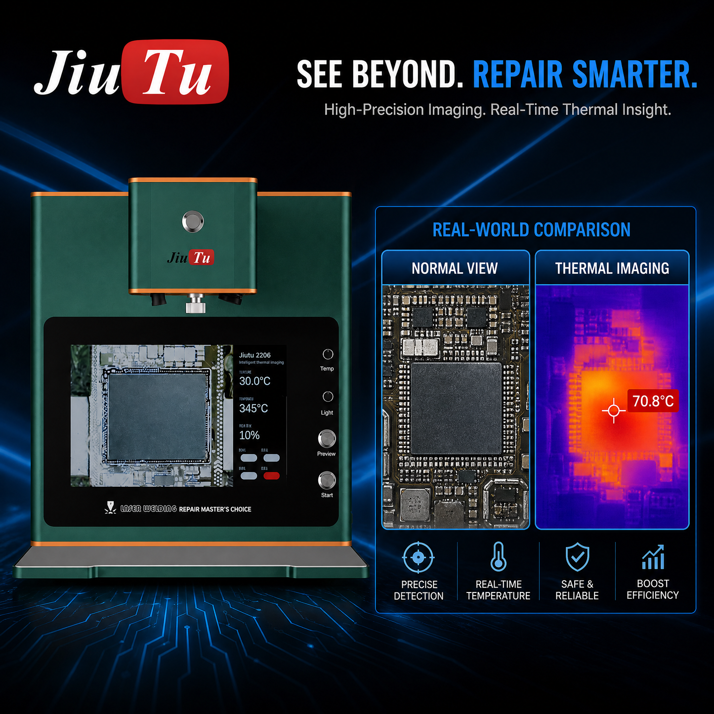 repair shop laser soldering equipment