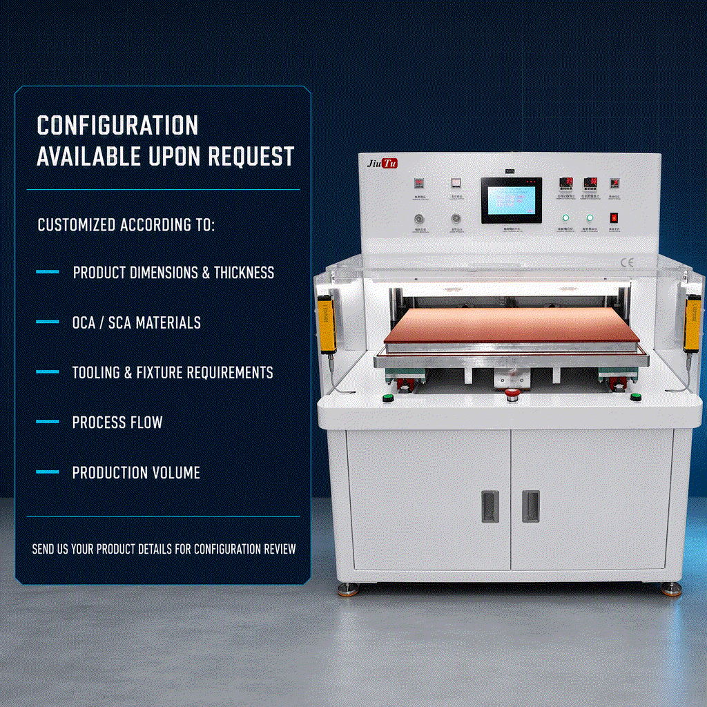 OCA laminating machine