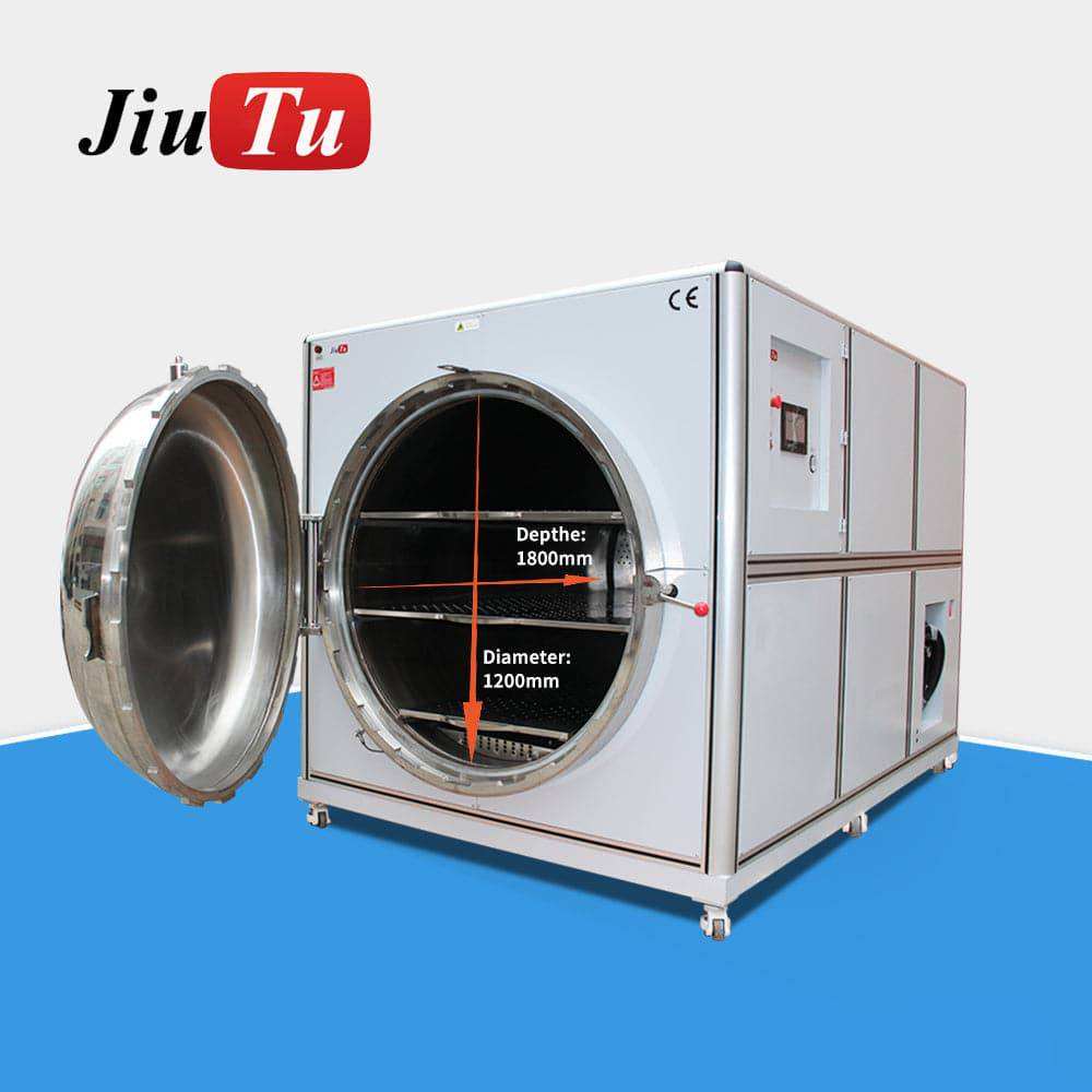 automatic air bubble remover machine for smartphone and tablet screen refurbishment