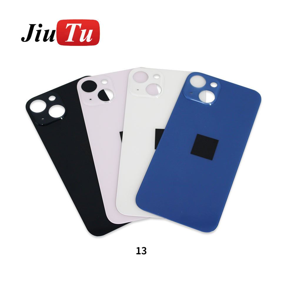 Wholesale Price Multifunctional Mobile Parts Big Hole Back Glass for iPhone13 13Pro 13Promax