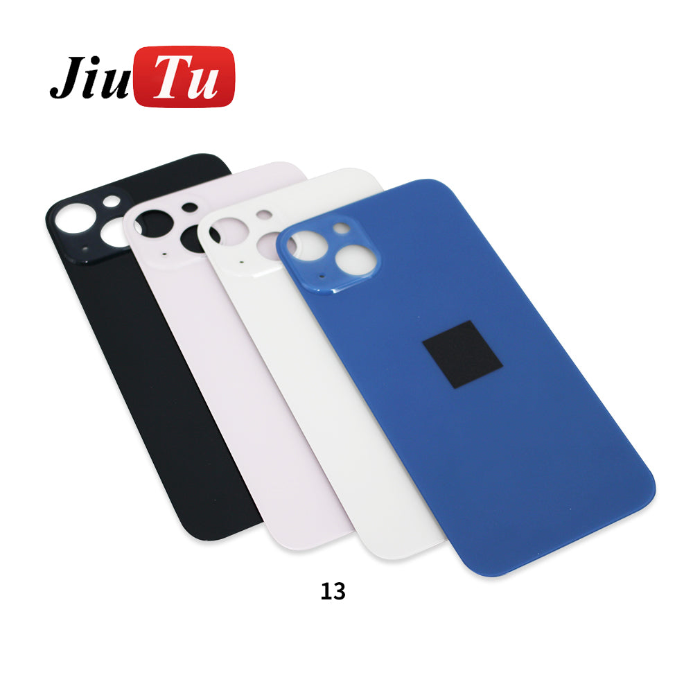 Wholesale Price Multifunctional Mobile Parts Big Hole Back Glass for iPhone13 13Pro 13Promax