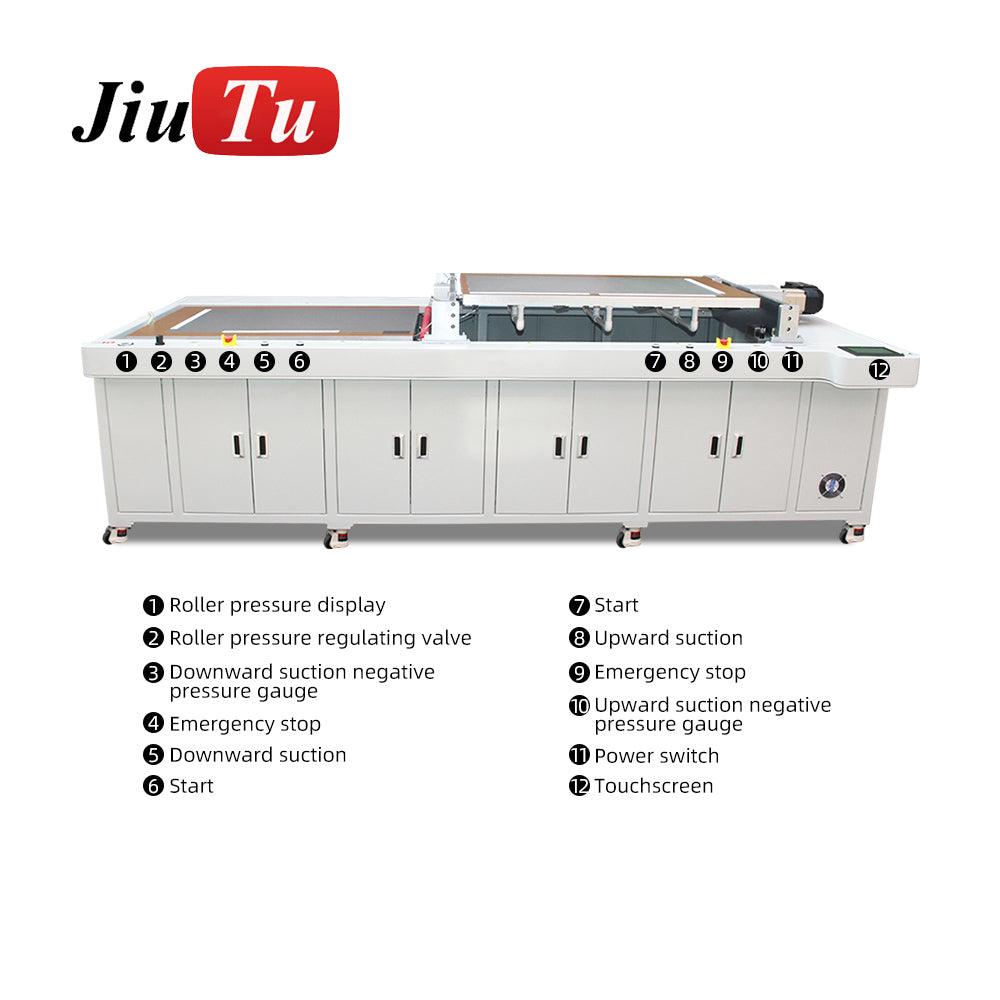 Bond microfluidic chips laminating machine applying precise uniform pressure for microchannel bonding