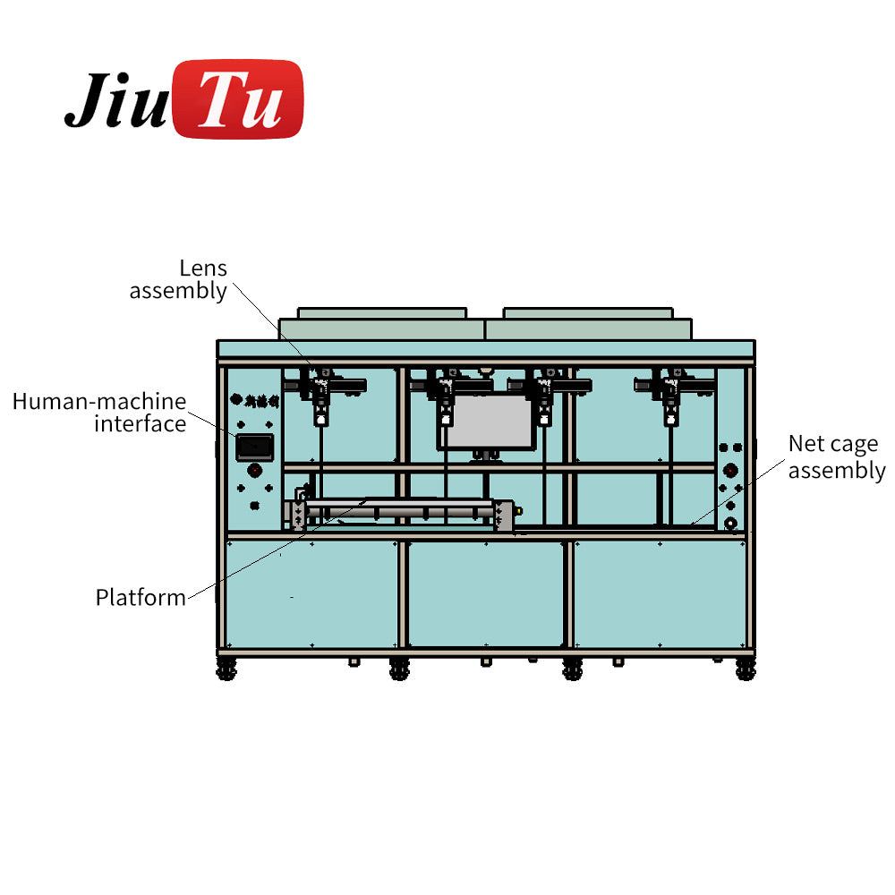 CCD Vacuum Laminating Machine for precise, bubble-free display film and glass panel bonding with optical alignment and vacuum lamination technology
