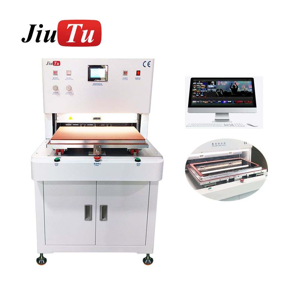 CG+OCA vacuum laminating machine bonding cover glass with OCA film