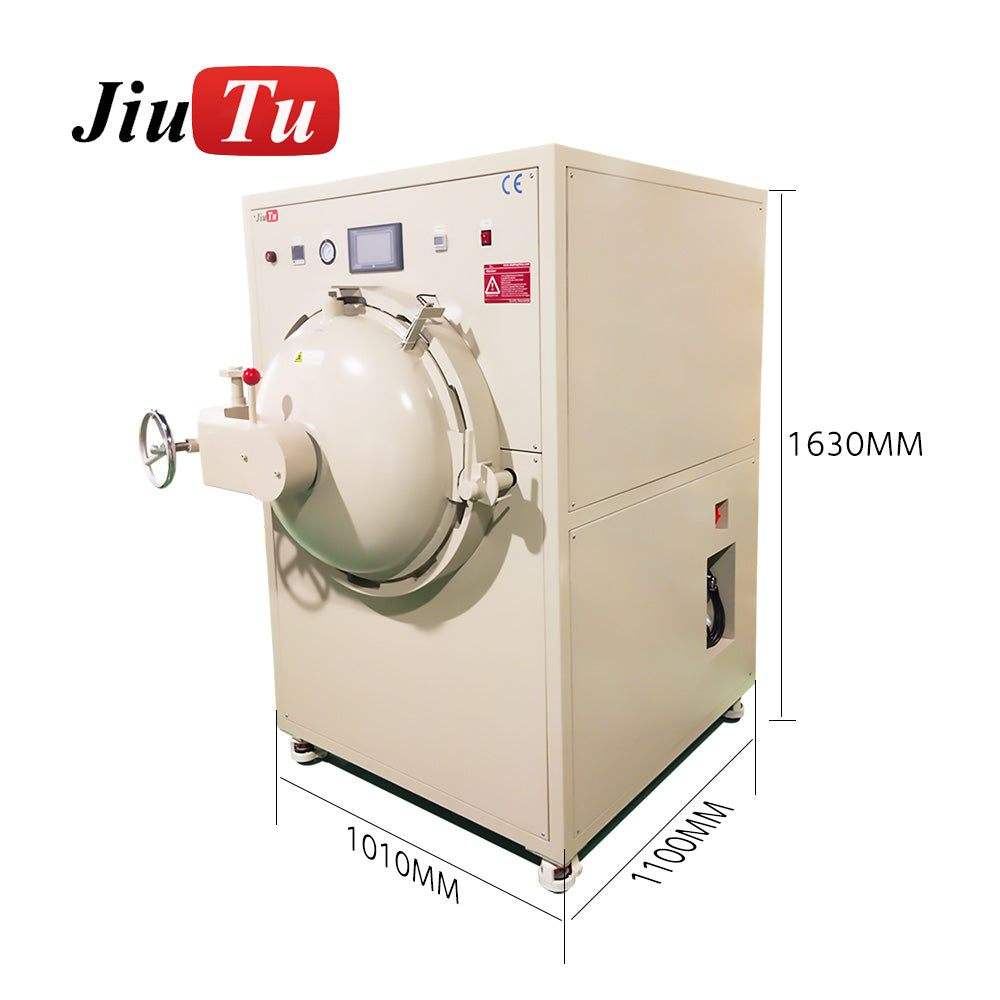 cover glass bonding bubble removal machine for smartphone and tablet displays