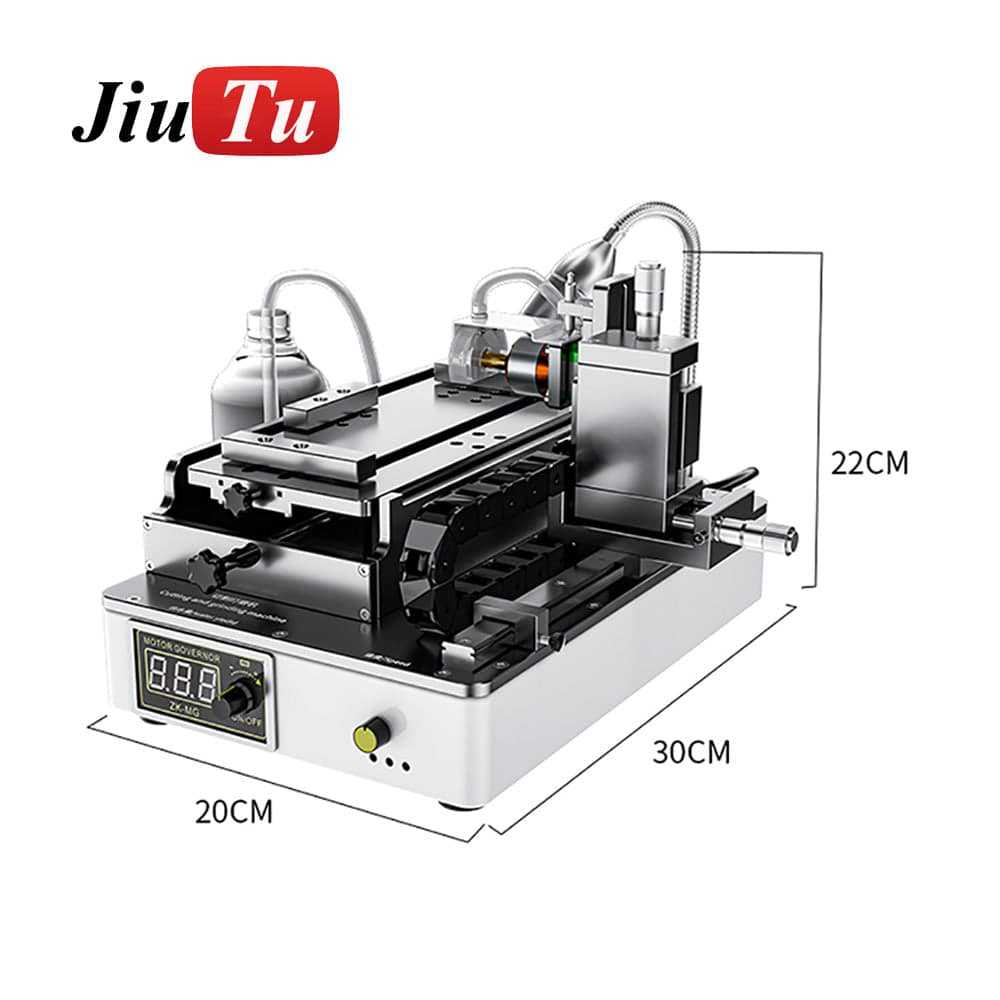 Cutter grinder machine for phone screen repair and polishing