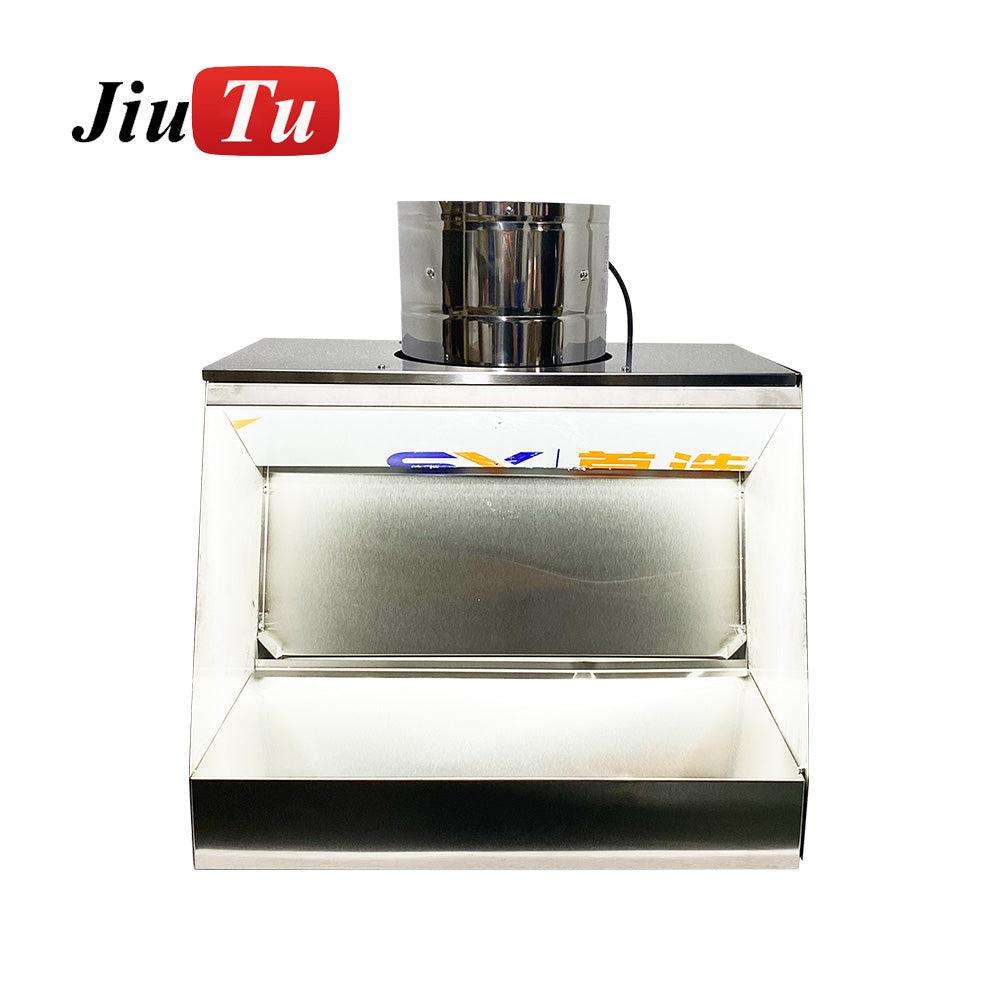 Compact eco-friendly water curtain spray booth for industrial painting