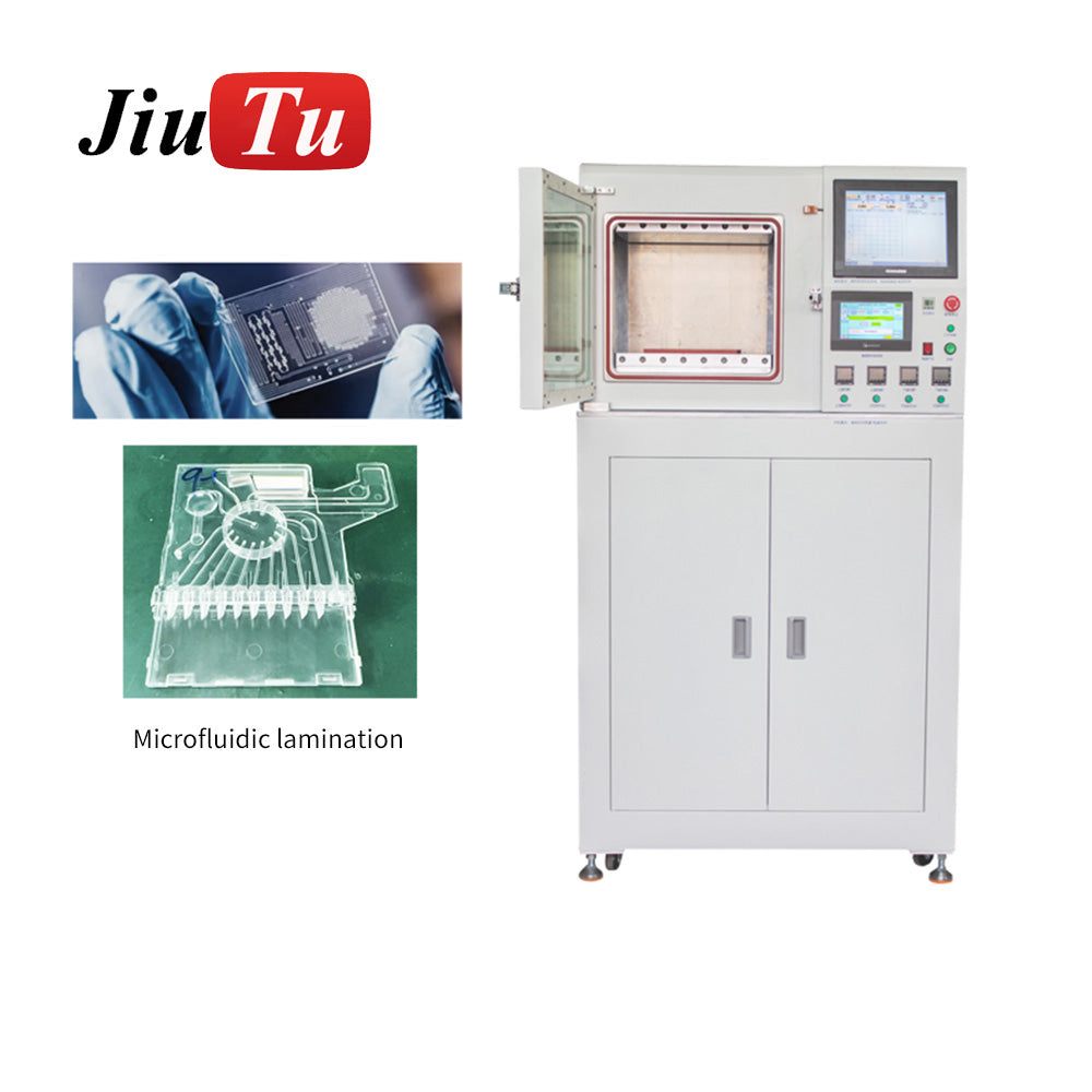 High precision vacuum servo heat press machine for electronic component crimping and bonding