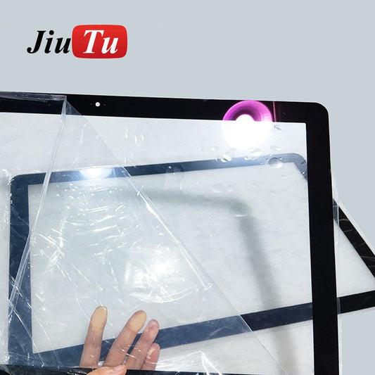 Replacement front glass panel for iMac A1418 21.5-inch models with original quality and magnetic attachment