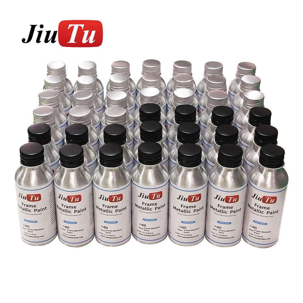 iPhone 14 frame touch up paint kit with multiple color options for aluminum and titanium models