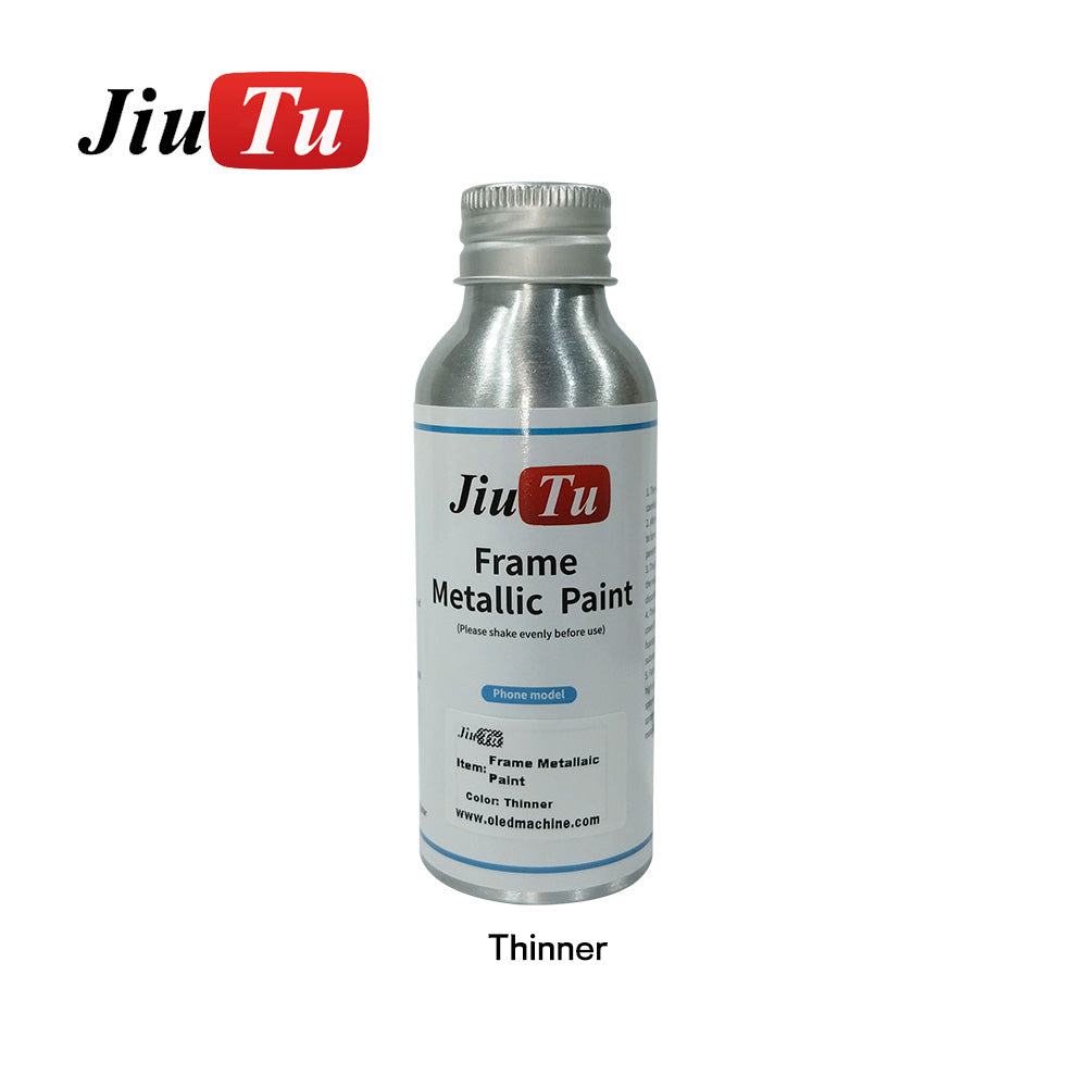 iPhone 12 frame touch up paint kit with applicator for color-matched mid-frame repair