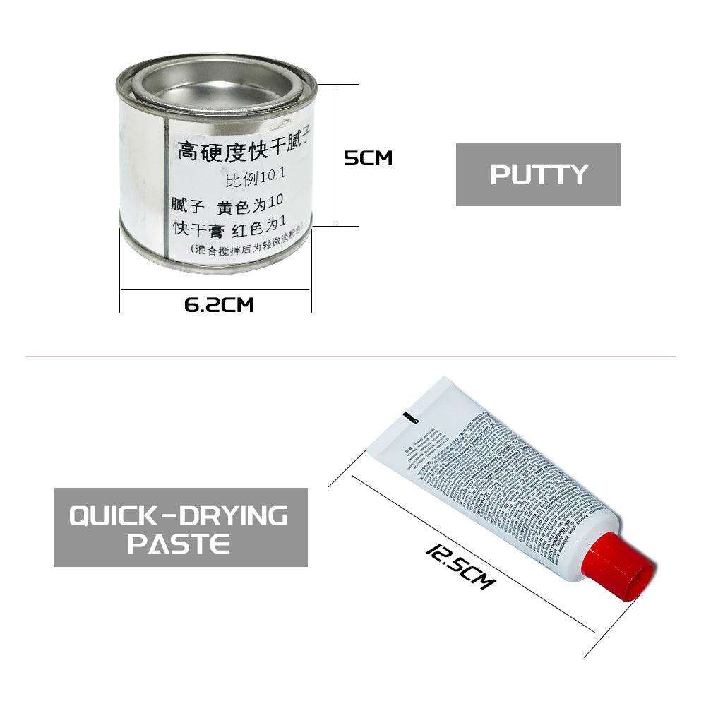 Quick drying putty for repairing iPhone frame scratches and dents