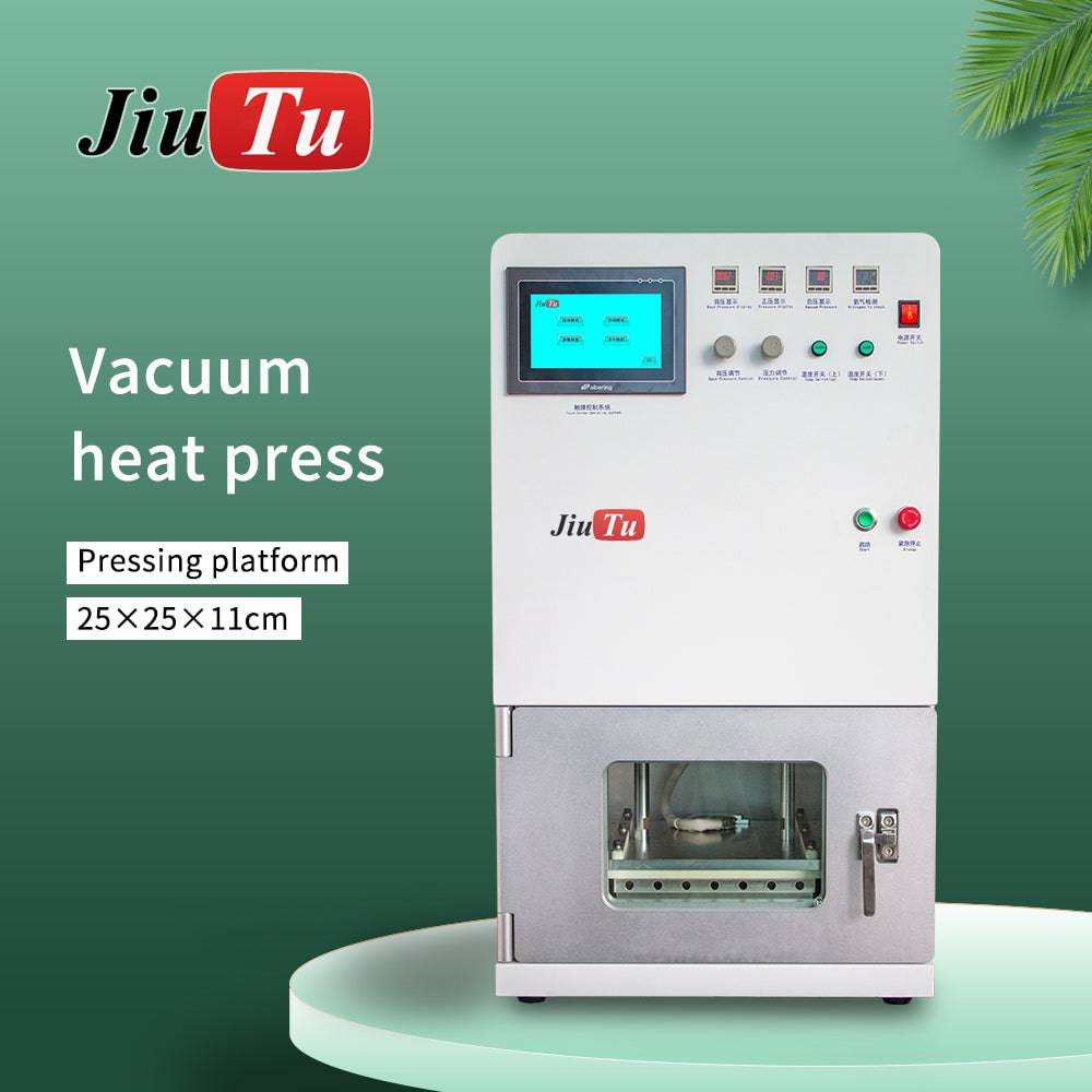 Optical bonding display machine for microfluidic chip vacuum thermocompression bonding